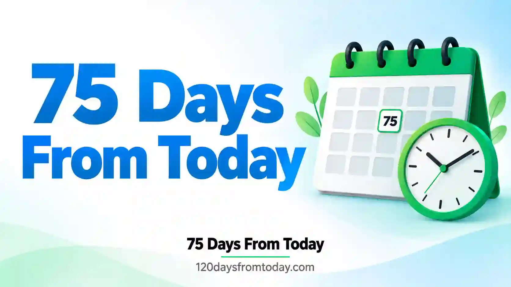 75 days from today